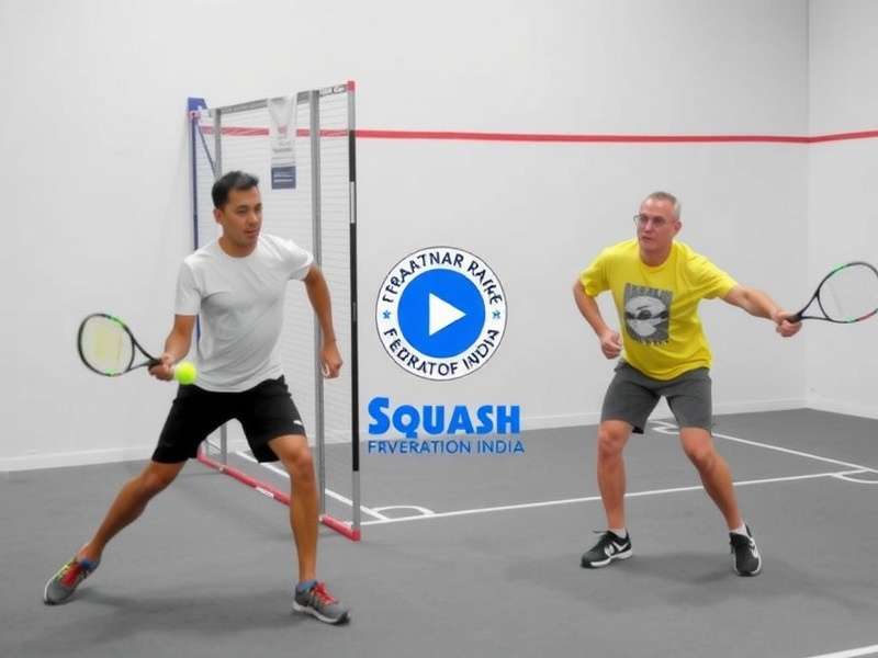 Crowd watching intense squash match at the National Championship